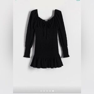 Reserved Elegant Black Women's Dress